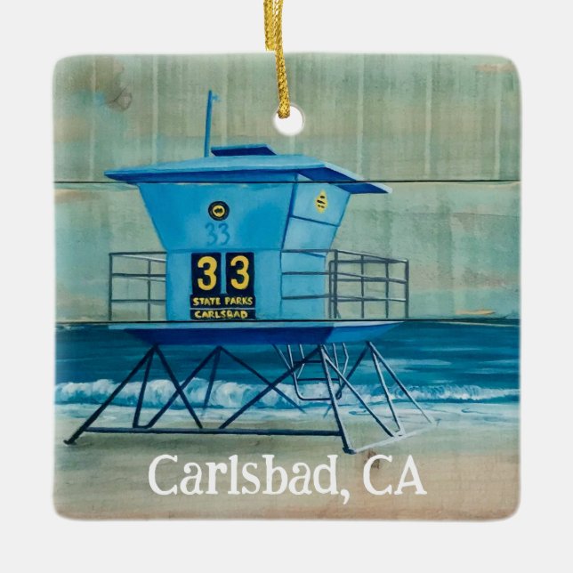 Torre 33 Carlsbad, Enfeites de natal CA (Frente)