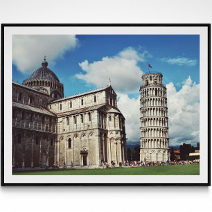 Torre De Lente De Poster De Fotografia Pisa