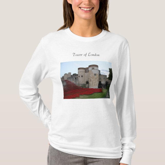 Torre de Londres Camisa de manga comprida (Frente)