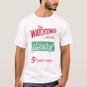 Torre de vigia e t-shirt acordado