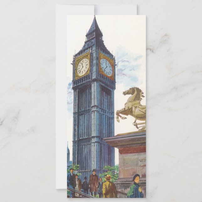 Torre do Relógio Big Ben no Palácio de Westminster (Frente)