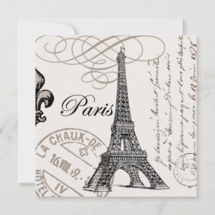 Torre Eiffel, antiga e moderna