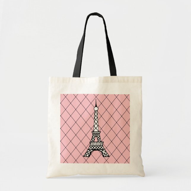 Torre Eiffel Bolsa de Tote Escolar Paris Presente (Frente)
