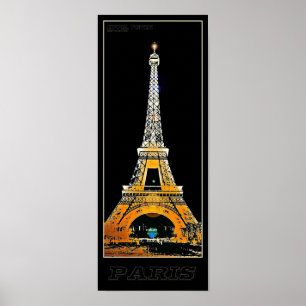Torre Eiffel de Paris - 04 - Poster de viagens
