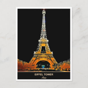Torre Eiffel: Enviar um Cartão Postal de um Pedaci