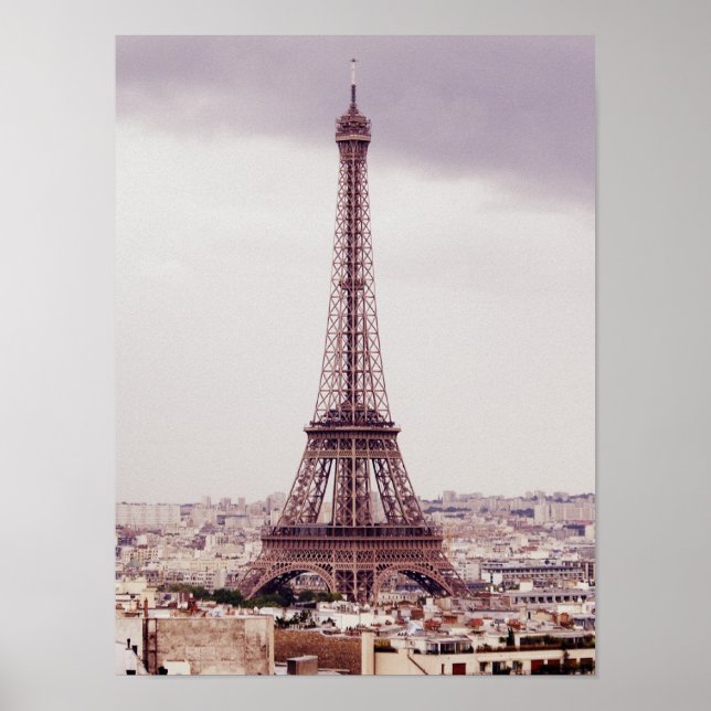 Torre Eiffel - impressão de poster (Frente)