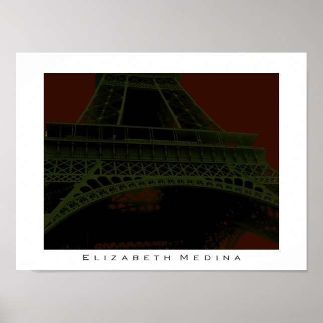 Torre Eiffel ~ Impressão / Poster (Frente)
