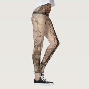 Torre Eiffel Legging da forma da mulher do Couture