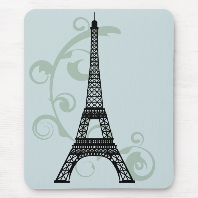 Torre Eiffel Mousepad (Frente)