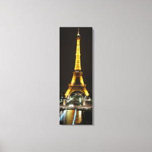Torre Eiffel na Canvas noturna