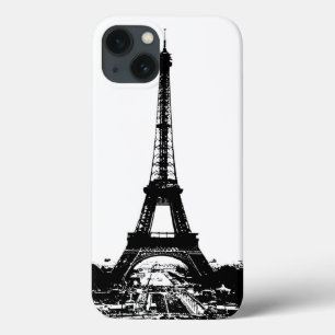 Torre Eiffel Preta e Branca