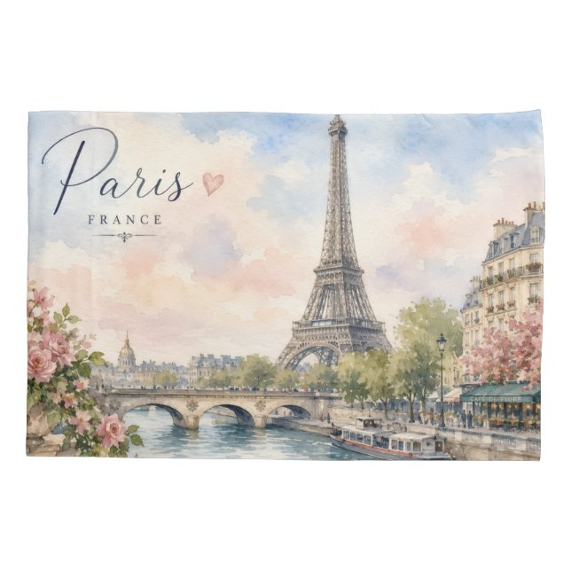 Torre Eiffel rio seine Paris França  (Traseira-Esquerda)