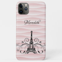 Torre Eiffel rosa, capas de iphone farta de gabine