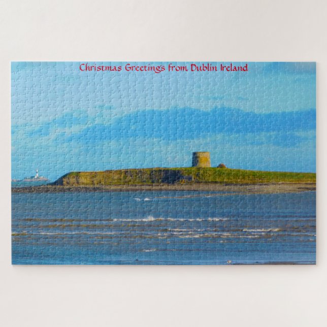Torre Martello Dublim Irlanda. Quebra-cabeça (Horizontal)