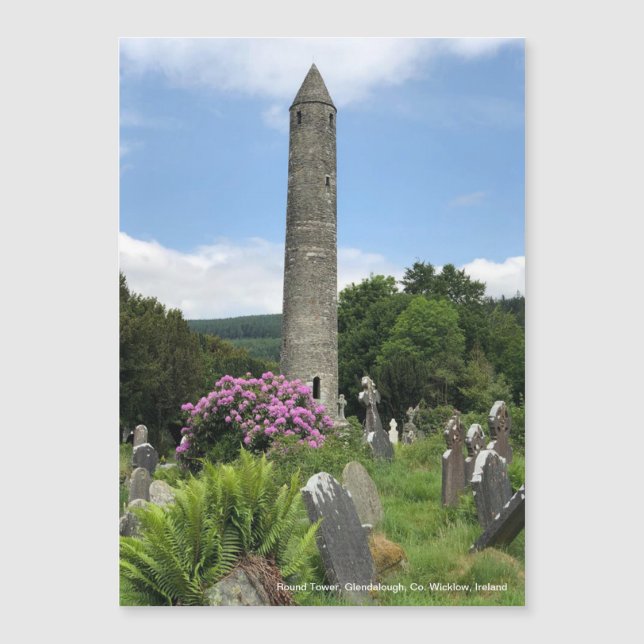 Torre redonda, Glendalough, Co. Wicklow, Ireland (Frente)