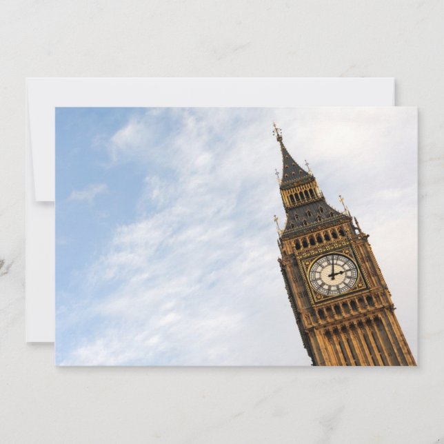 Torre Stephens da rua (Big Ben) com espaço de cópi (Frente)