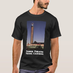 Torre, t-shirt da obscuridade de Fresno