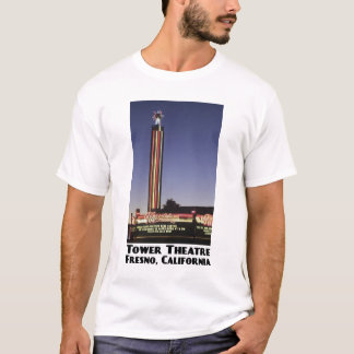 Torre, t-shirt do branco de Fresno
