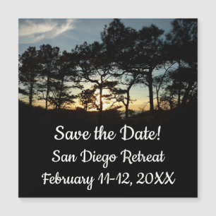 Torrey Pine Sunset II, área da Califórnia