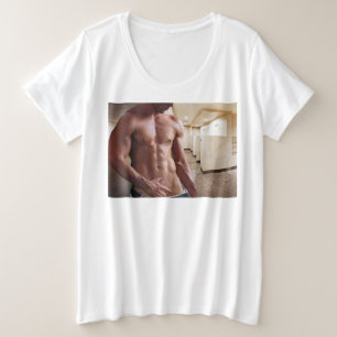 Torso masculino musculoso sem camisa de SlipperyJo