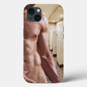 Torso masculino musculoso sem camisa do SlipperyJo