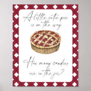 Torta cutie - adivinha quantas doces Poster