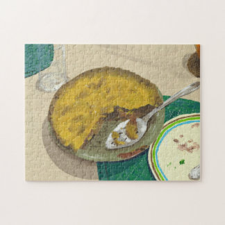 Torta de Apple da mãe do quebra-cabeça