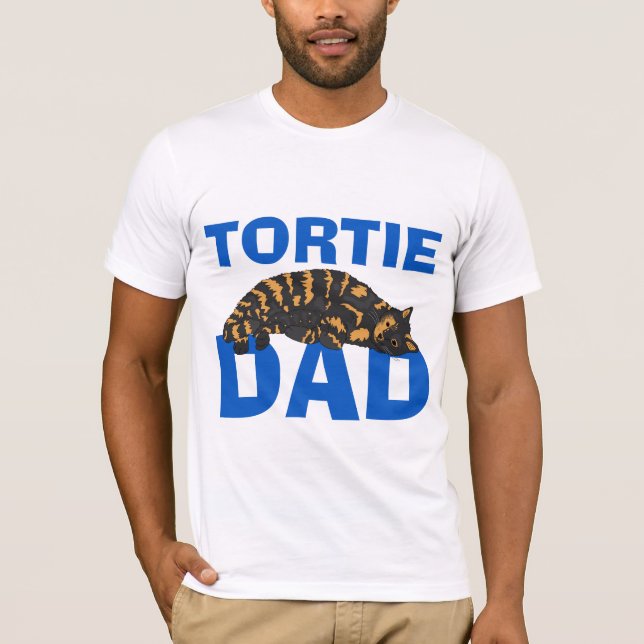 TORTIE CAT PAI T-SHIRTS (Frente)