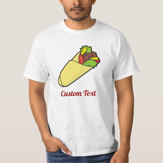 Tortilla Sandwich Wrap T-Shirt (Frente)