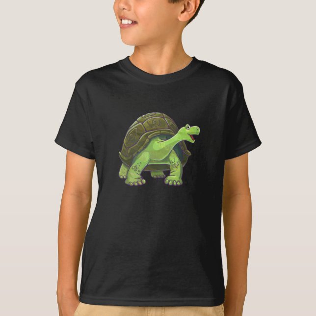 Tortoise Sihouette Tails T-Shirts (Frente)
