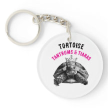 Tortoise Tantrums & Tiaras | chaveiro