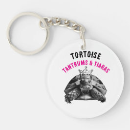 Tortoise Tantrums & Tiaras | chaveiro