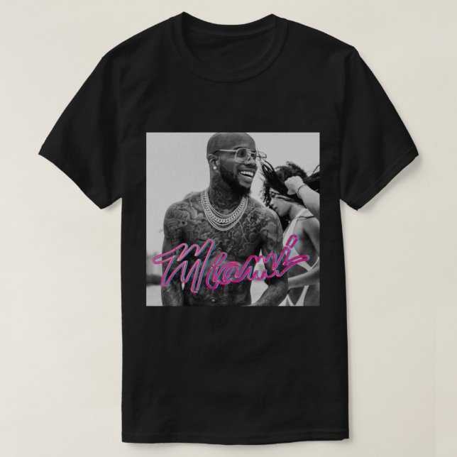 Tory Lanez Classic T-Shirt (Frente do Design)