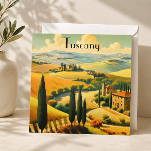 Toscana Rústica Vintage com Texto Personalizado