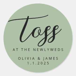 Tosse No Adesivo De Newlyweds