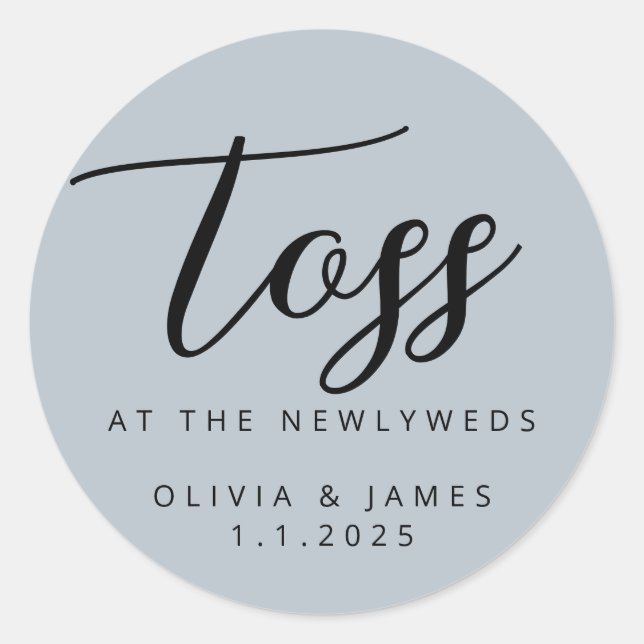 Tosse No Adesivo De Newlyweds (Frente)