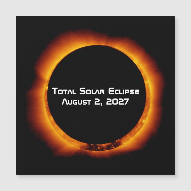 Total Solar Eclipse of the Century 2027 (Frente)