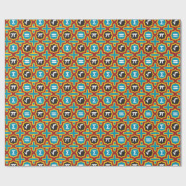 Totalmente papel de embrulho da matemática!