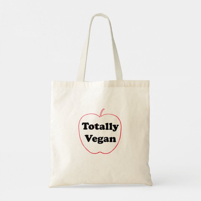 Totalmente Vegano - Bolsa Tote (Verso)