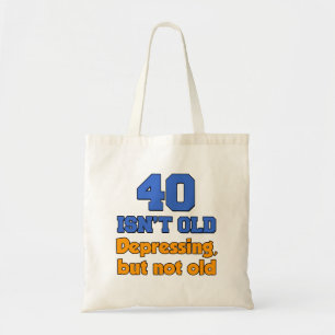 Tote 40 não é antigo - deprimente, mas não Bolsa ant