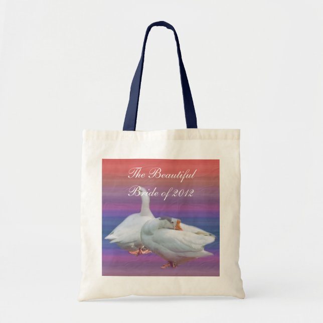Tote a bela bolsa de casamento da noiva (Frente)