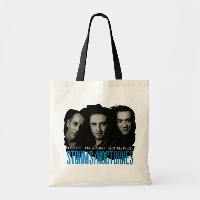 Tote A bolsa de canvas das tempestades/noturnos (Frente)