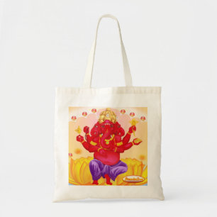 Tote A bolsa de canvas de Trimukah Ganesha