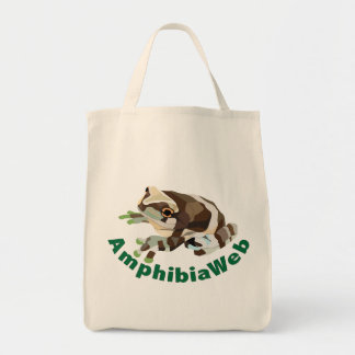 Tote A bolsa de canvas do sapo do leite de AmphibiaWeb