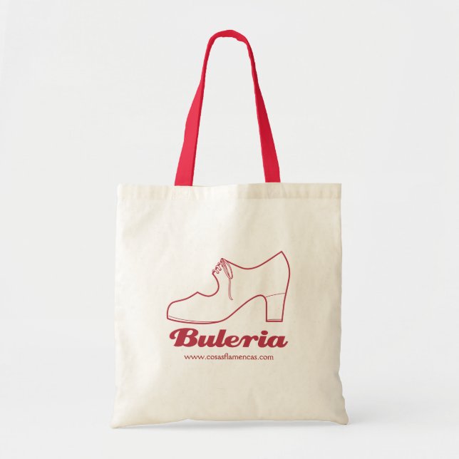 Tote A bolsa de canvas leve de Buleria (Frente)