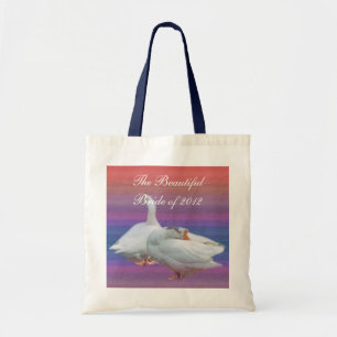 Tote a bolsa de casamento da noiva bonita