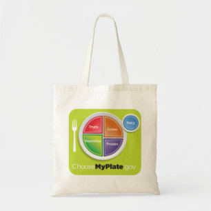 Tote A bolsa de compra de MyPlate - verde