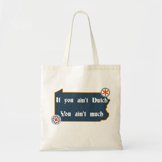 Tote A bolsa de compra do Dutch do PA (Frente)