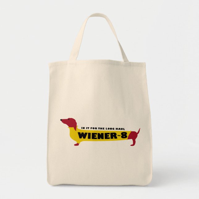 Tote A bolsa de compra do Wiener de Scott (Frente)