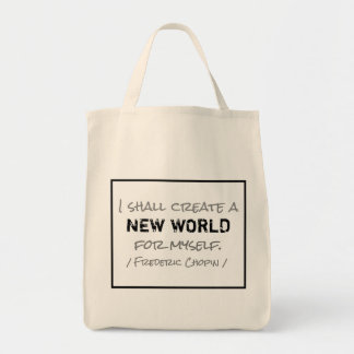 Tote A bolsa de compra nova do mundo de Frederic Chopin